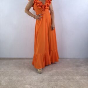 Bata Irene naranja.