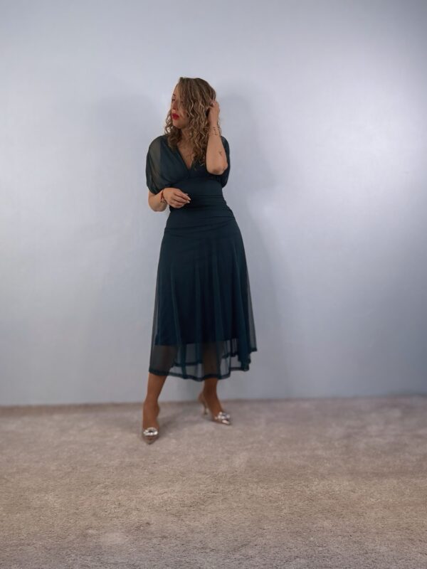 Vestido Bravía azul pato - Imagen 2