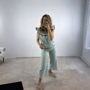 Conjunto Alejandra verde