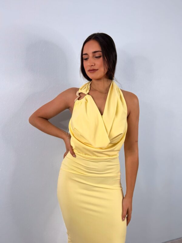 Vestido corazón Amarillo - Imagen 2