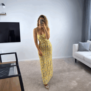 Vestido Silvia amarillo