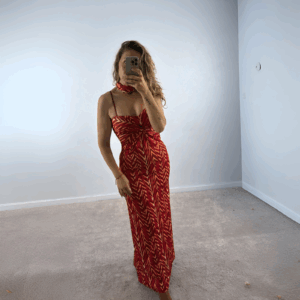Vestido Silvia rojo