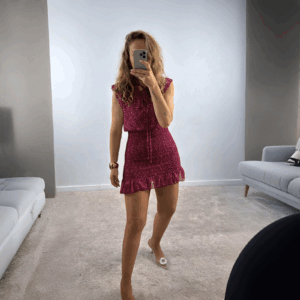 Vestido Daniela buganvilla