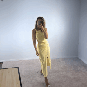 Vestido Sole amarillo