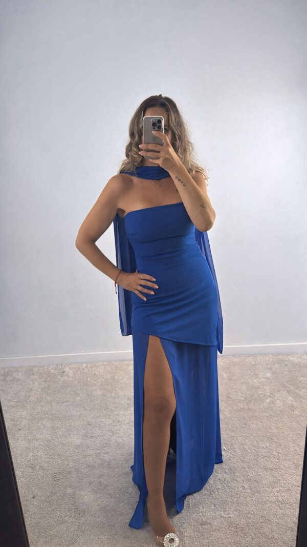 Vestido Andrea azul - Imagen 2