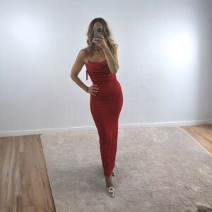 Vestido Gia rojo