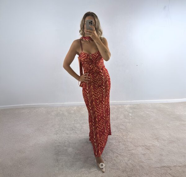 Vestido Silvia rojo