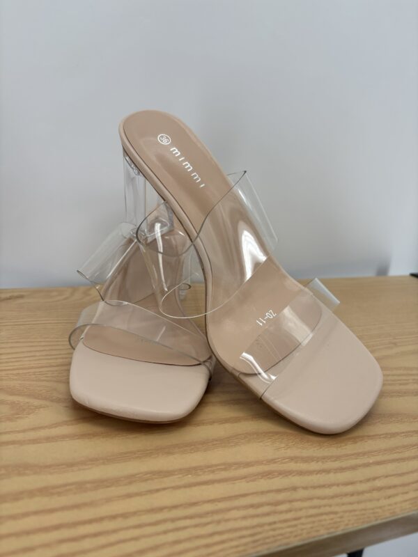Tacones transparente