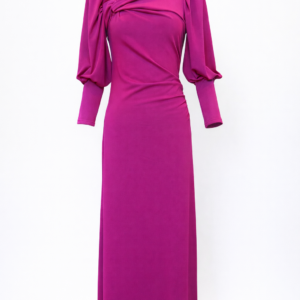 Vestido Mireya rosa fucsia