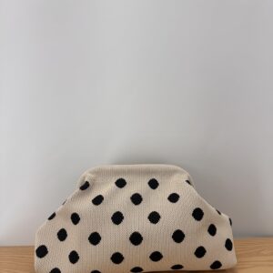 Bolso Jacinta beige y negro