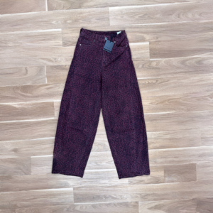 Pantalón leopardo Burdeos ballon