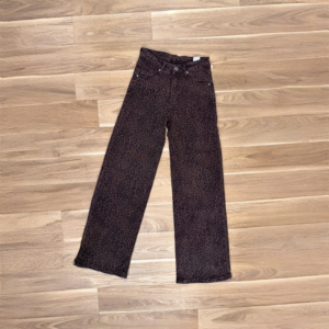 Pantalón leopardo recto