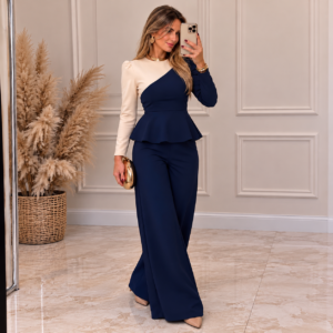 Conjunto Eugenia azul marino