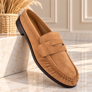 Mocasines color cuero
